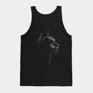 Black Cat Tank Top